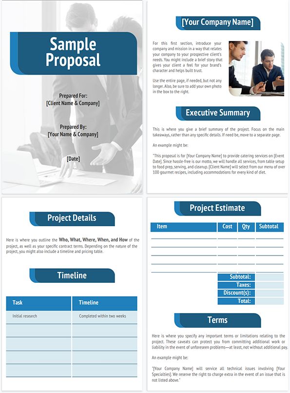 Free Business Proposal Template (Tips & Examples)