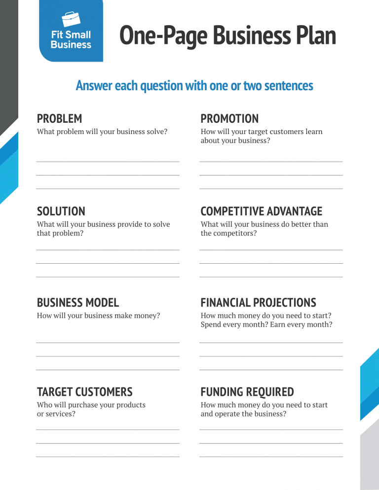 business plan template gov au