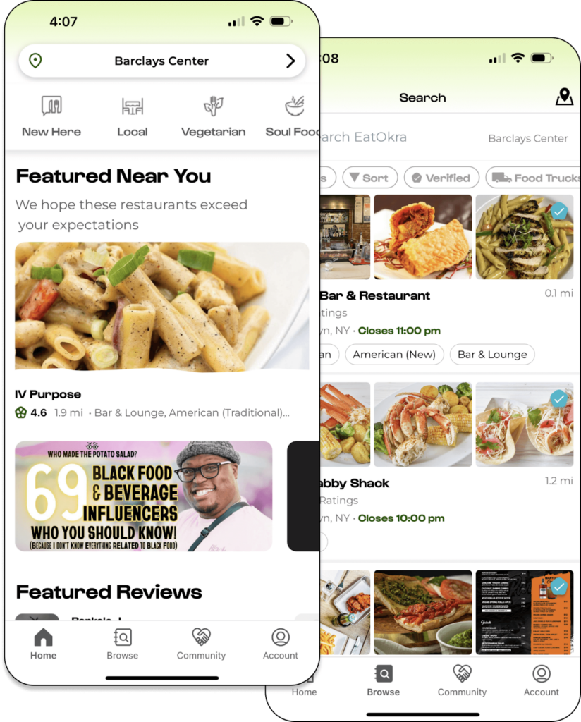 The EatOkra app