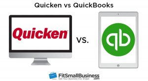 Quicken on desktop vs QuickBooks Online on mobile.