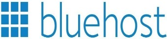 Bluehost logo that links to Bluehost homepage.