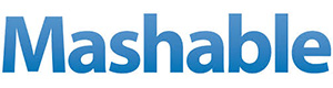 Mashable logo that links to the Mashable homepage in a new tab.