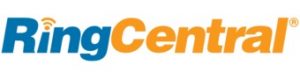 Ringcentral logo that links to the Ringcentral homepage in a new tab.