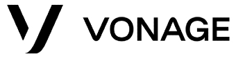 Vonage logo that links to the Vonage homepage.
