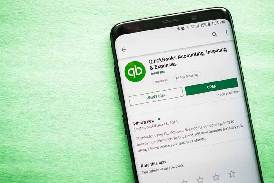 QuickBooks Online Application ready to download.