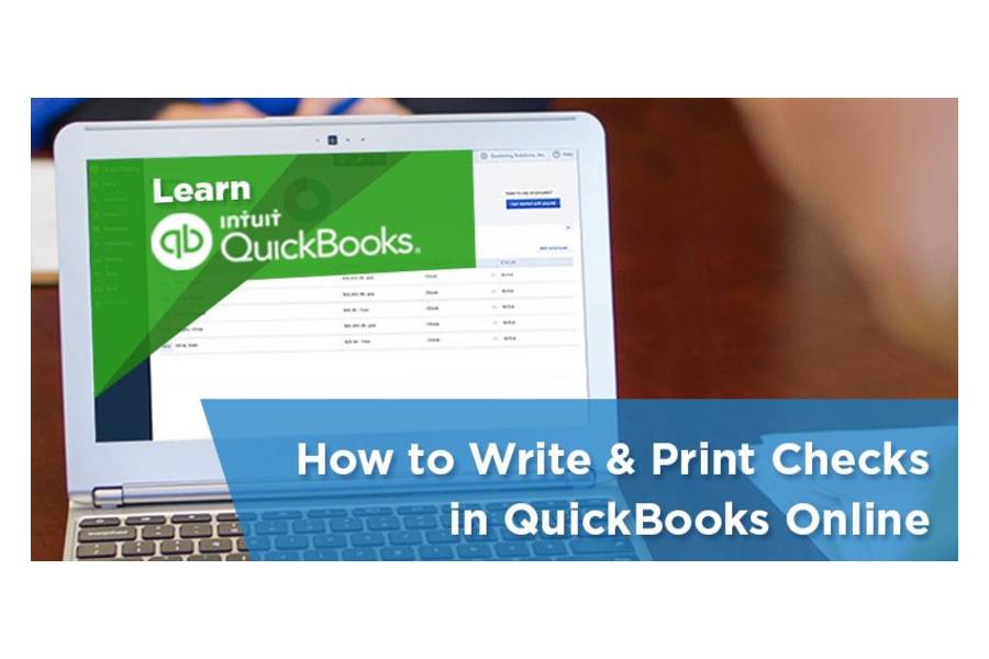 how to print checks in quickbooks online