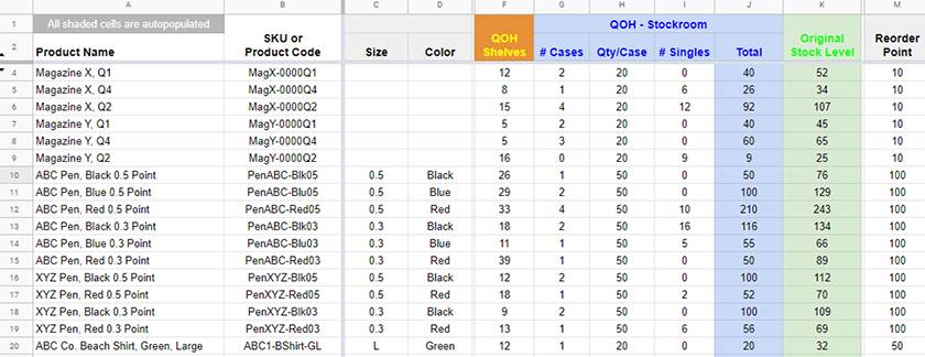 inventory-cycle-count-excel-template-database