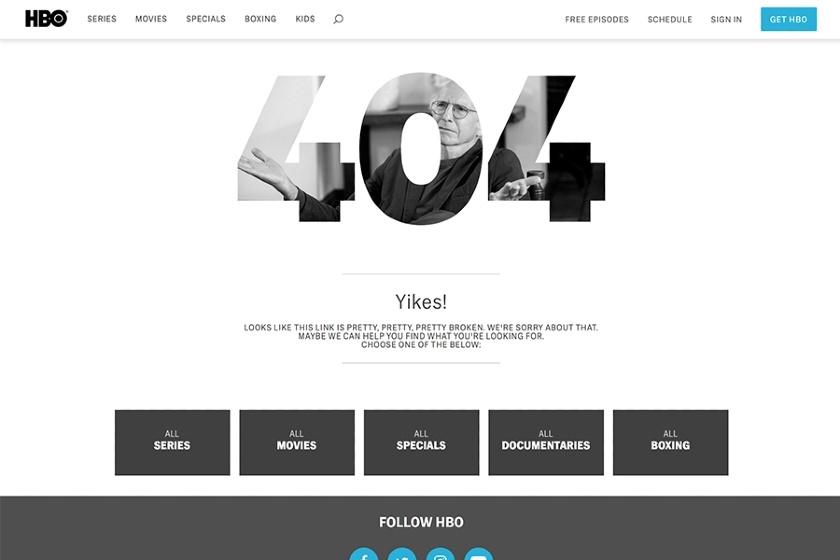 Customized 404 page thesis 05 picture