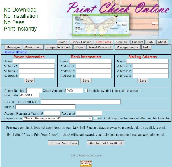 5 Ways To Print Payroll Checks Online For Free