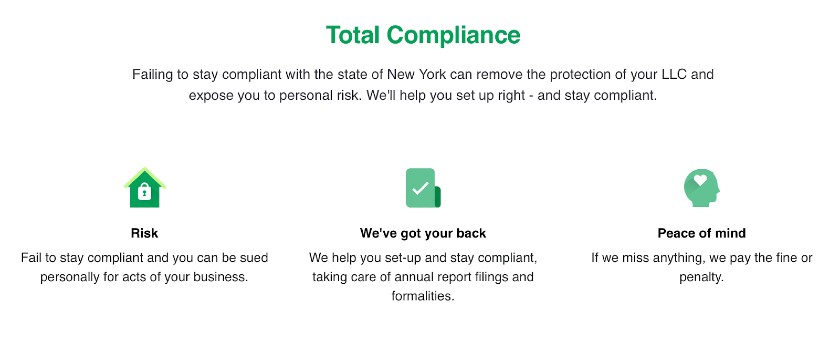 Screenshot of Total Compliance