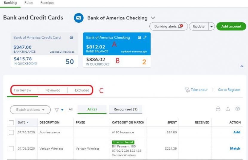 quickbooks 2014 download bank transactions