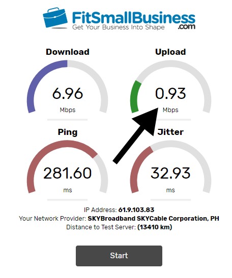 test internet connection for voip