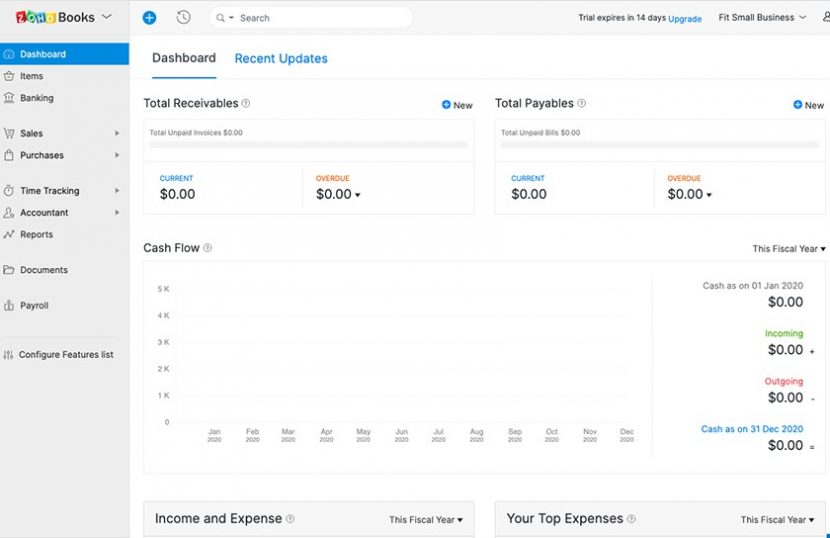 Zoho Books Review and Pricing in 2021