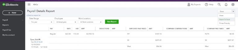 How to Run QuickBooks Payroll Reports