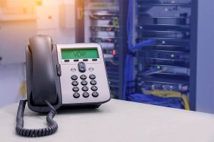 VOIP Phone in data center room