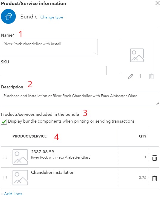 How to Set Up the Products and Services List in QuickBooks Online