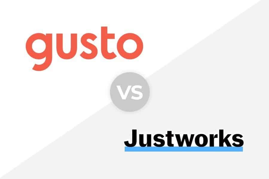 Gusto vs Jusworks logo for feature image of Gusto vs Justworks: What We Recommend & Why