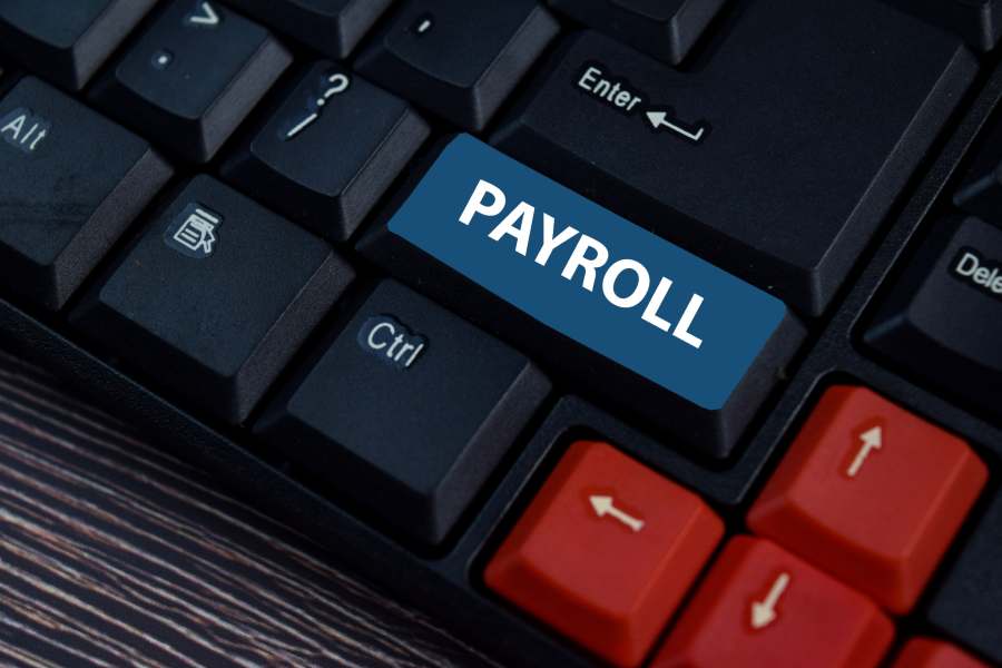 Payroll button on keyboard
