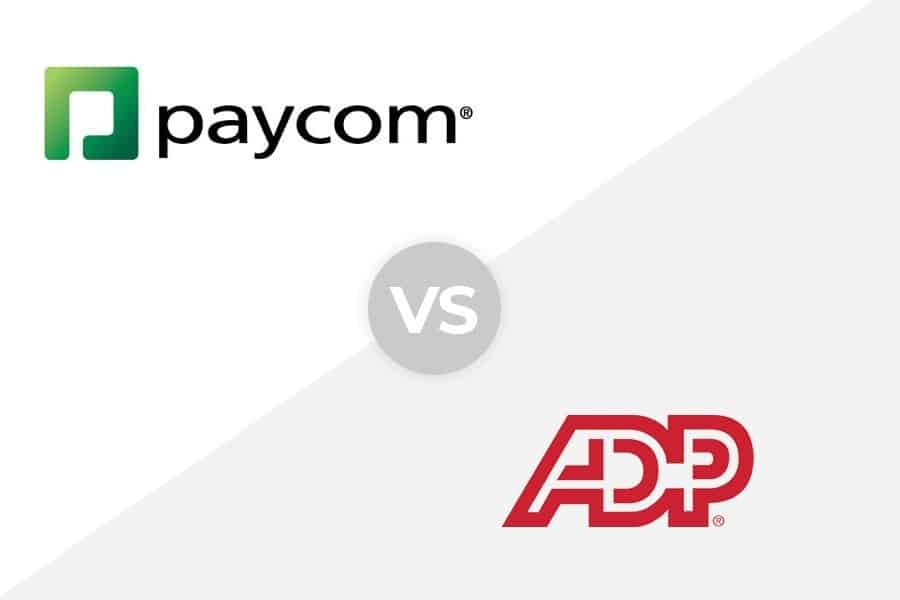 Paycom vs ADP logo