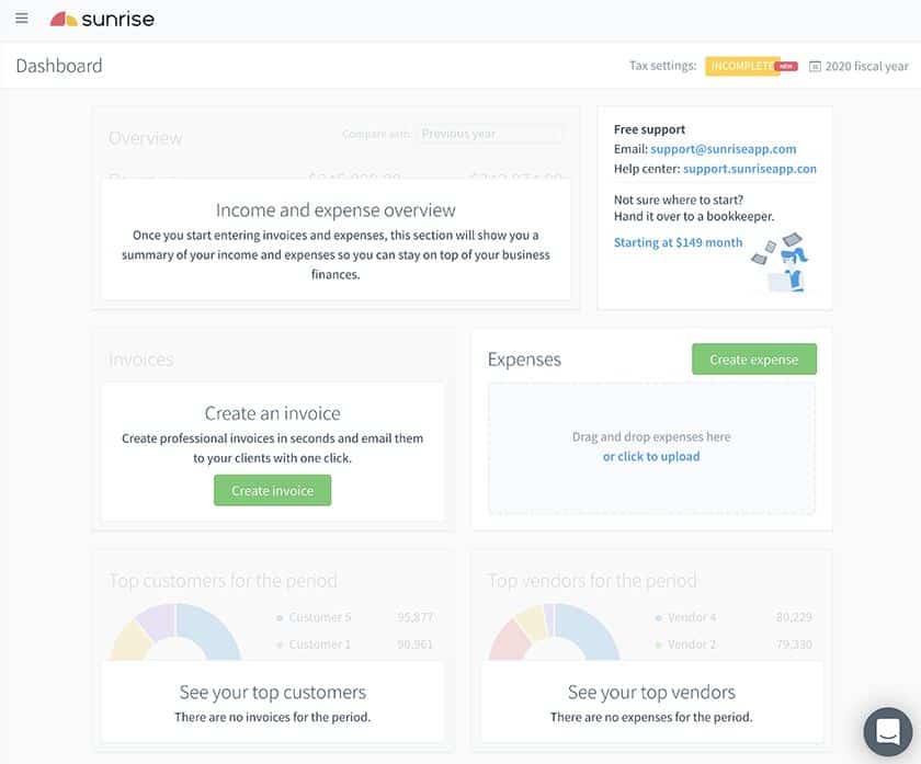 Sunrise App Accounting Software Review & Pricing for 2021