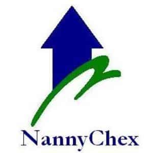 NannyChex logo that links to the NannyChex homepage in a new tab.