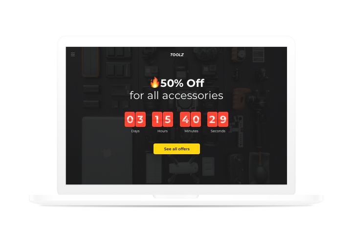 Sales Countdown Timer