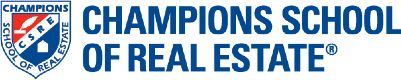 Champions School of Real Estate logo that links to Champions School of Real Estate homepage in new tab