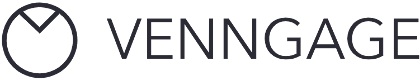 Venngage logo that links to Venngage homepage in new tab