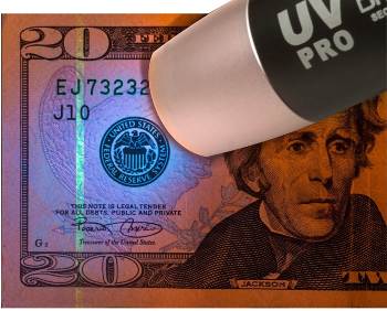Dri Mark UV Light Counterfeit Bill Detector