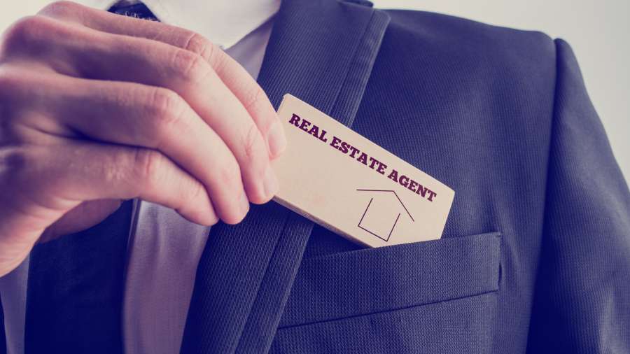 real estate agent tag