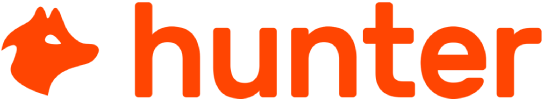 The Hunter logo.
