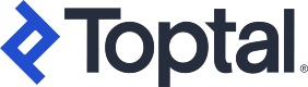 Toptal logo.