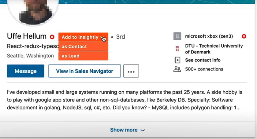 LinkedIn Sales Navigator and Gmail Integration - Mixmax