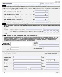 FUTA Taxes and Form 940 Instructions