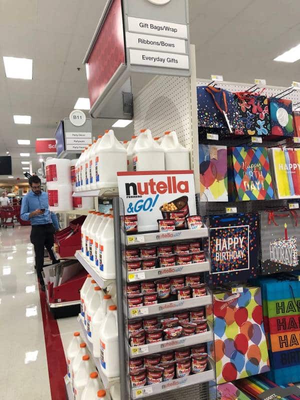 Screenshot of Nutella's New Product