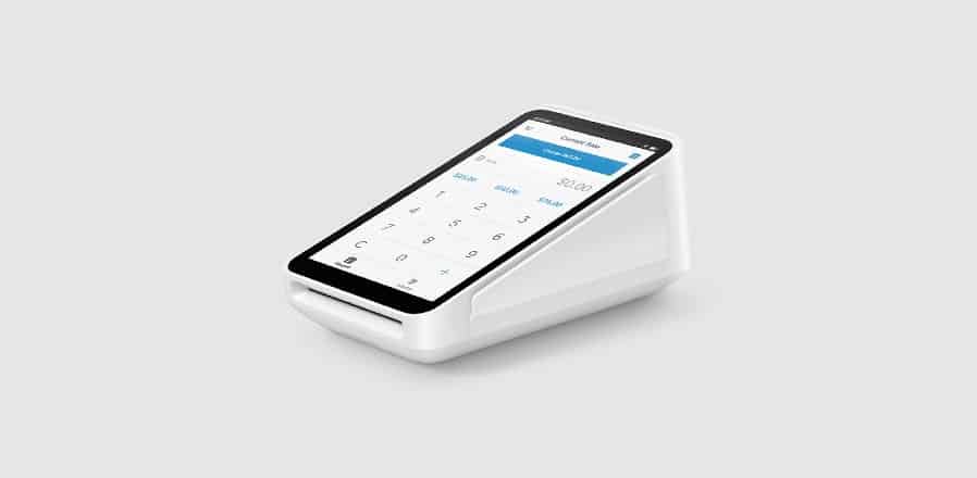 Square Terminal, a handheld device with a built-in receipt printer.