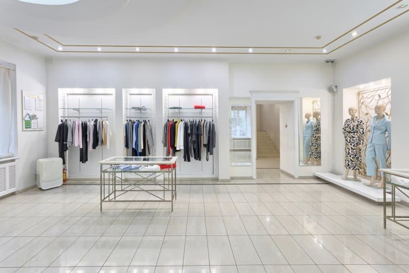 Visual Merchandising Techniques: walls and floor fixtures