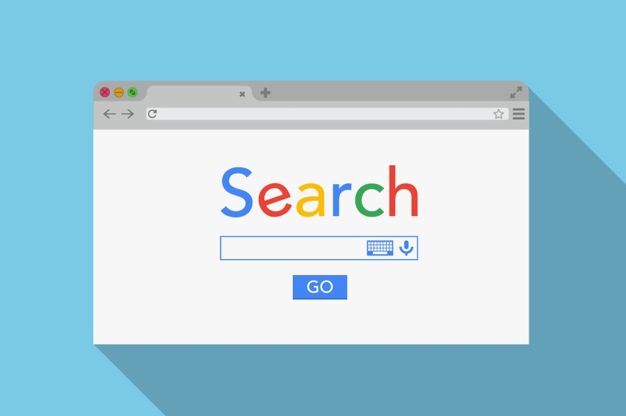 Google search box.