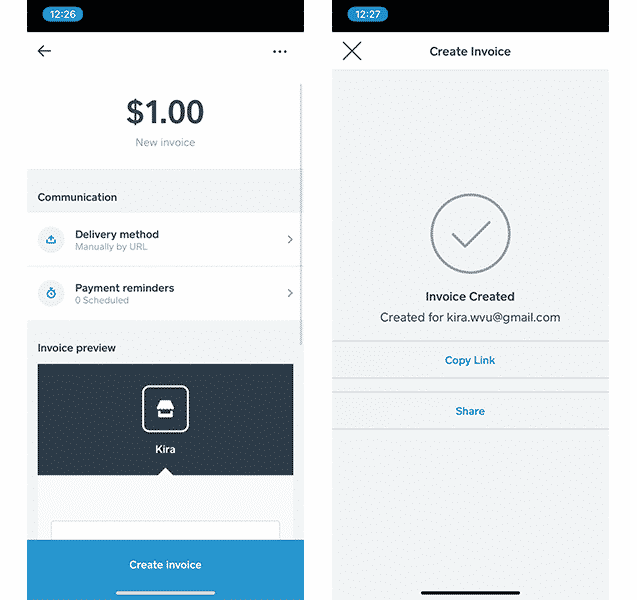 square invoices reporting