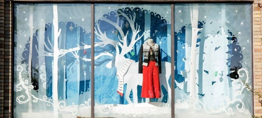 Winter Store Display