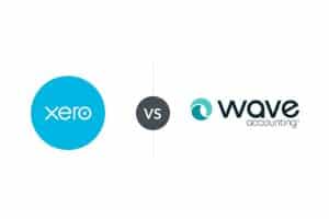 Xero vs Wave logo.