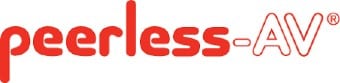 Peerless-AV logo that links to Peerless-AV website in a new tab.