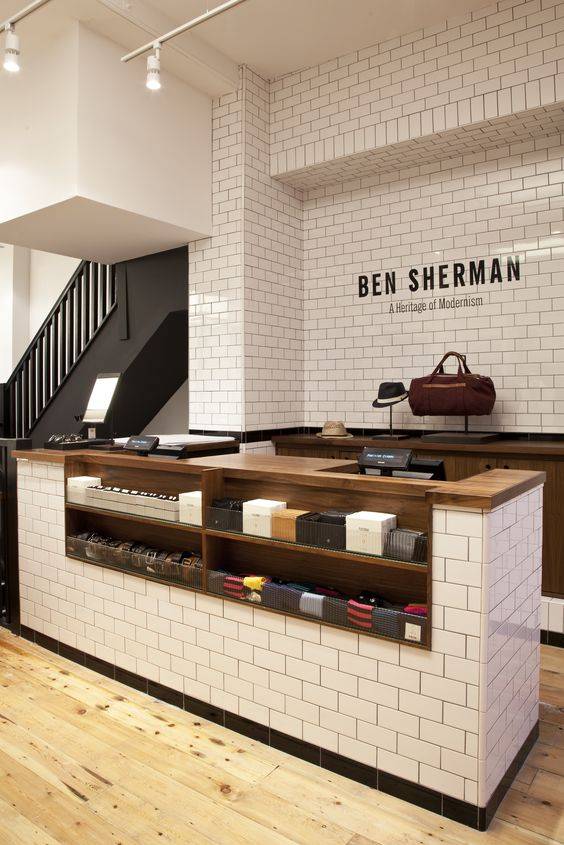 Countertop Display of Ben Sherman