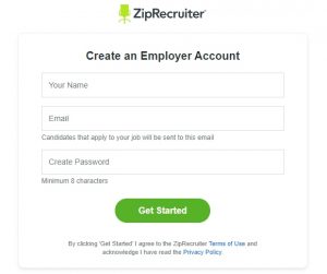 is ziprecruiter free for employers
