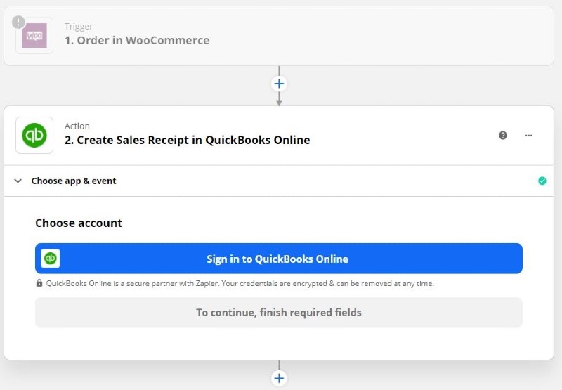 Log in to Both WooCommerce & QuickBooks.