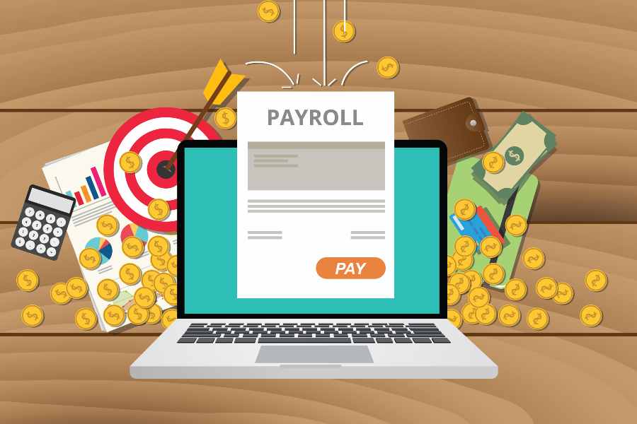 Payroll Wages Money Salary Calculator Accounting