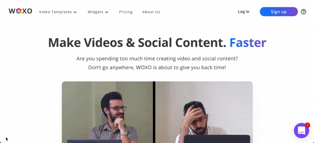 Woxo website