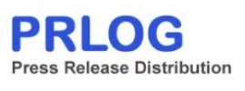 PRLog logo, text underneath says "Press Release Distribution"
