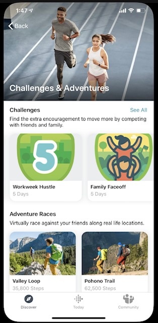 Fitbit Care customized programs and challenges