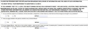 SBA Form 912: How to Fill Out Statement of Personal History